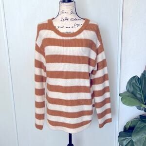 Cage  Striped Sweater size Large